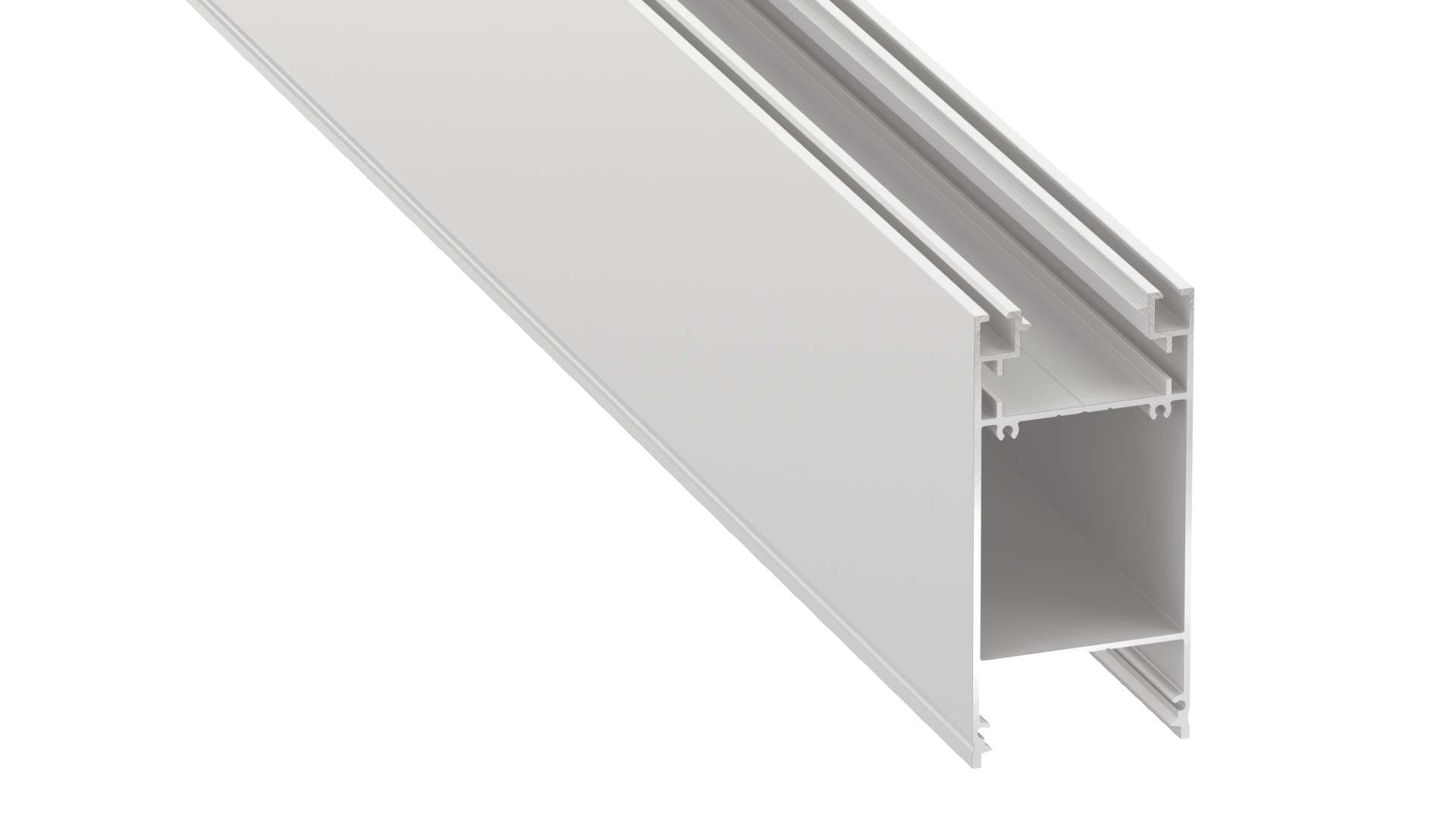 Lumines profile type DULIO lacquered white, 6,15 m